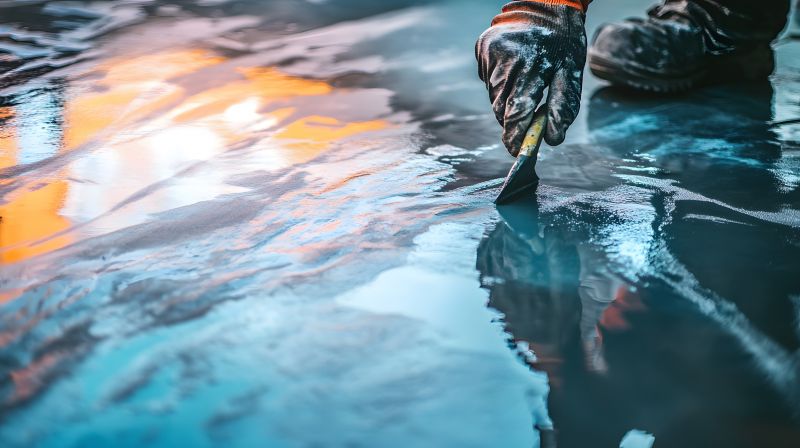 Epoxy Application in Favorable Weather